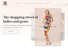 Tablet Screenshot of fashionstreet.hu